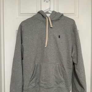 Ralph Lauren Gray Sweatshirt Classic Hoodie